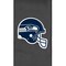 Dreamseat Silver Loveseat with Seattle Seahawks Helmet Logo XZ7759003LSCDBK-PSNFL21037 - alternate 6